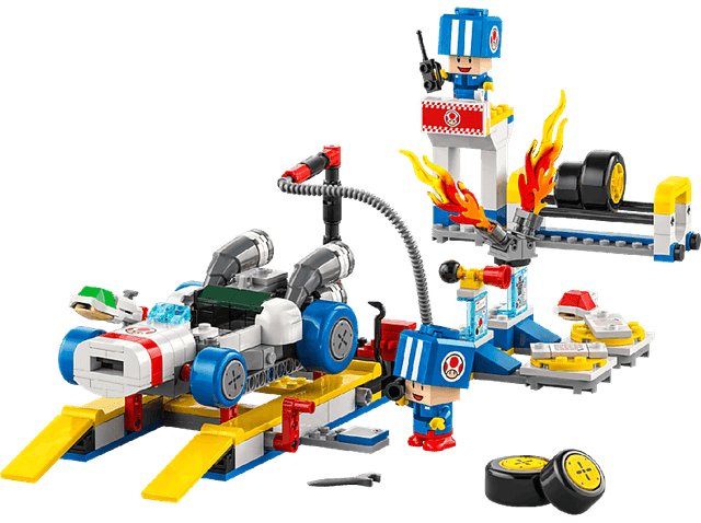 Lego Super Mario 72035 Mario Kart – Toads Garage Bouwstenen