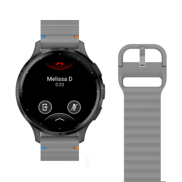JUST IN CASE ActiveFlex Garmin Venu 3S Horlogebandje Grijs