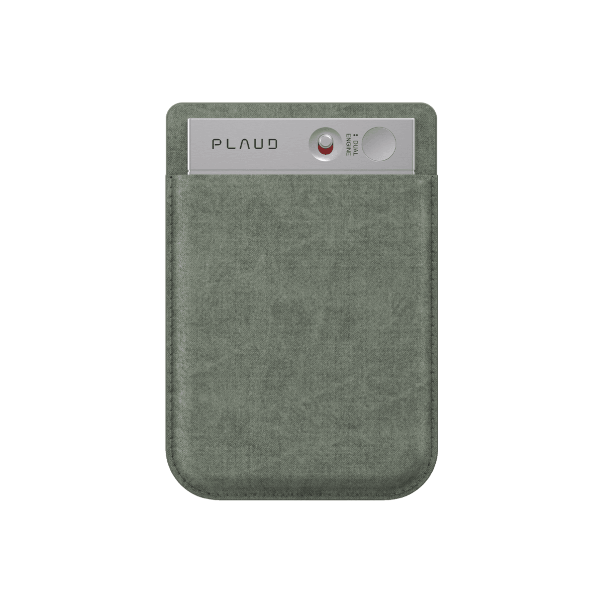 PLAUD NOTE Case Groen Magnetisch Kaarthouder — afbeelding 1