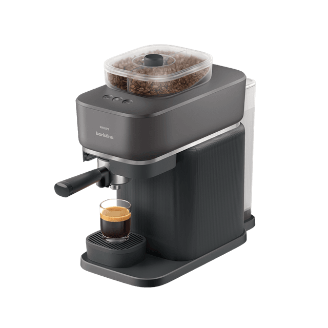 PHILIPS Baristina h Bean swap BAR320/60 - Semi-automatische espressomachine - Zwart
