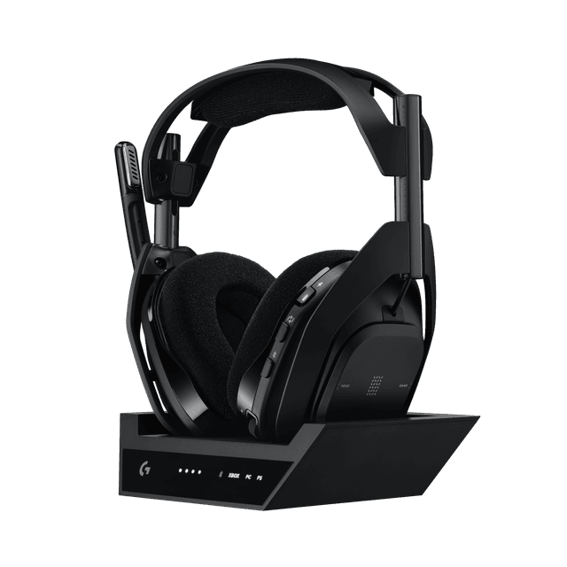 LOGITECH G PREMIUM G PREMIUM G Astro A50 Lightspeed X 939-002128 On-ear Draadloze gaming-headset Zwart