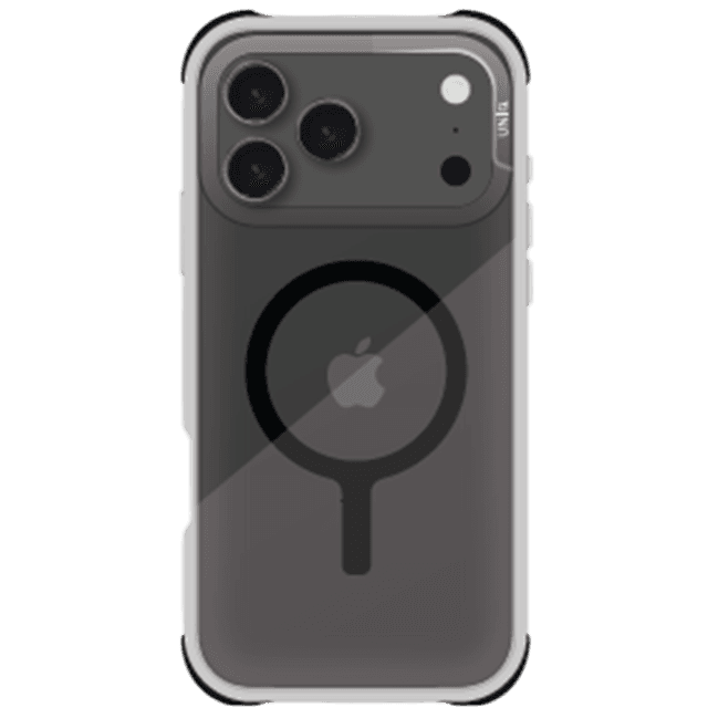 UNIQ iPhone 17 Pro Case Combat MagSafe Black Telefoonhoesje voor Apple iPhone 17 Pro Zwart