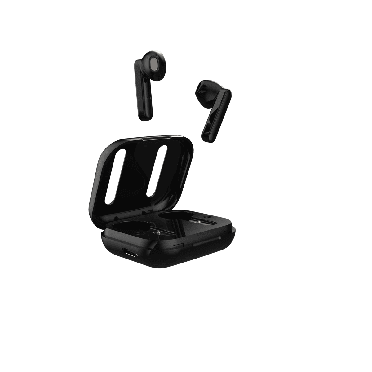 ISY ITW-4000-2-BK In-ear Draadloze oordopjes Zwart — afbeelding 1