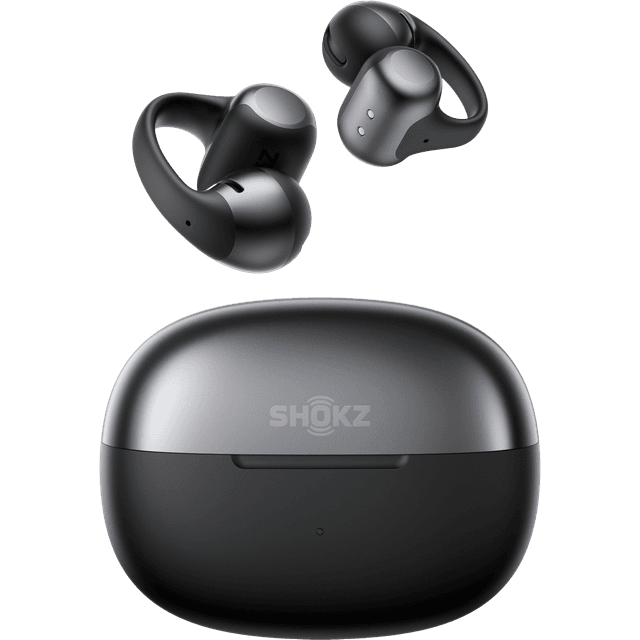 SHOKZ OpenDots Clip Open-ear Draadloze oordopjes Zwart