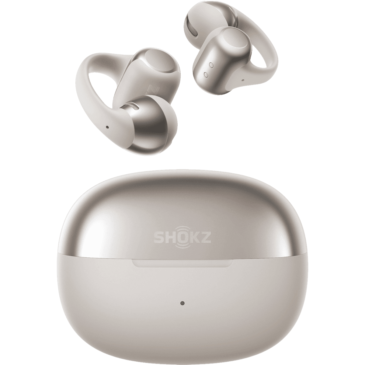 SHOKZ OpenDots Clip Open-ear Draadloze oordopjes Grijs — afbeelding 1