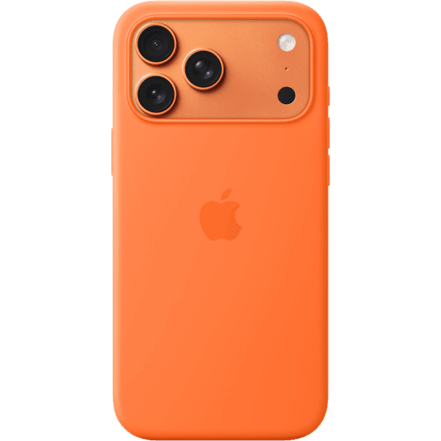 Apple Silicone Magsafe Telefoonhoesje Voor Apple Iphone 17 Pro Max Oranje