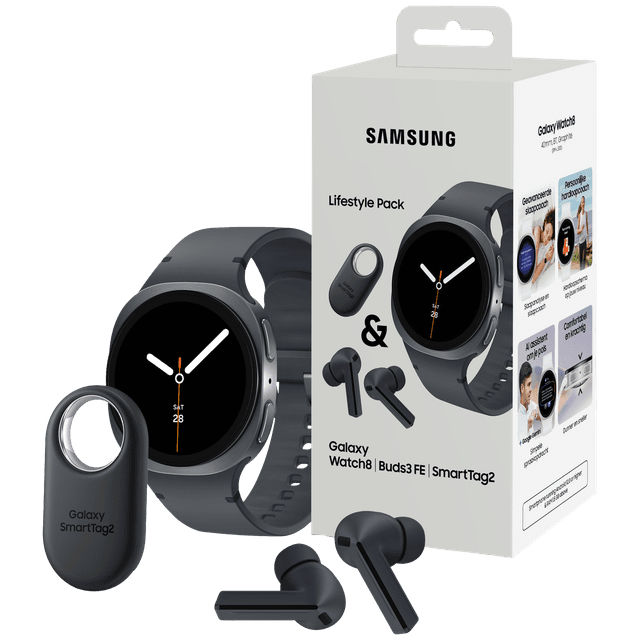 SAMSUNG Lifestyle Pack Smartwatch Zwart