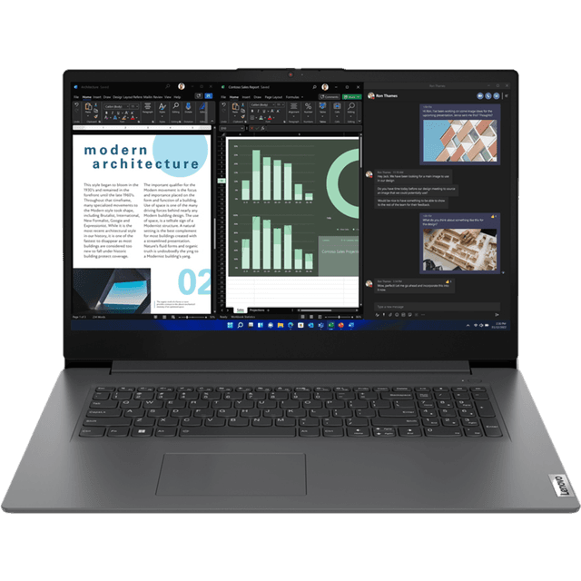 LENOVO V17 G4 IRU - 17.3 inch - Intel Core i5-13420H - 16 GB - 512 GB - Windows 11 Pro