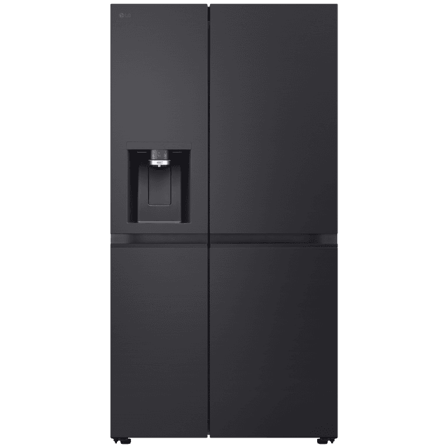LG GSLE91EVAB - Amerikaanse koelkast - breedte 91.3 cm - hoogte 179 cm - NoFrost Koelkast Dark Grey