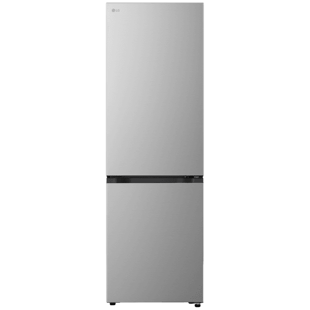 LG GBBSJ10DPY - Koel-vriescombinatie - breedte 59.7 cm - hoogte 186 cm - inhoud 375 L - NoFrost Koel-vriescombinatie Prime Silver