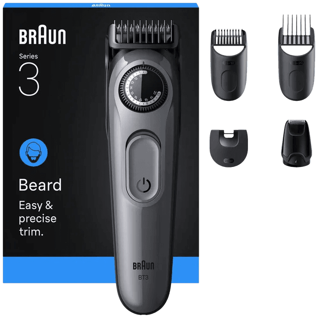 BRAUN BT 3560 Baardtrimmer Grijs