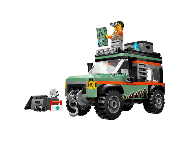 LEGO City - 4x4 terreinwagen voor in de bergen Constructiespeelgoed
