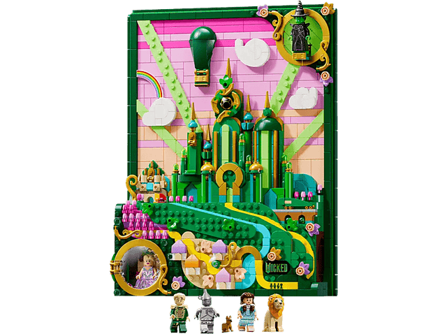 Lego Wicked 75685 Emerald City Muurkunst Bouwstenen