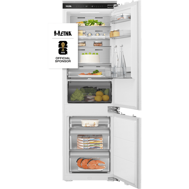 ETNA KCD8178DNF - Inbouw Koel-vriescombinatie - NoFrost - Nishoogte 178 cm Koel/vriescombinatie Wit