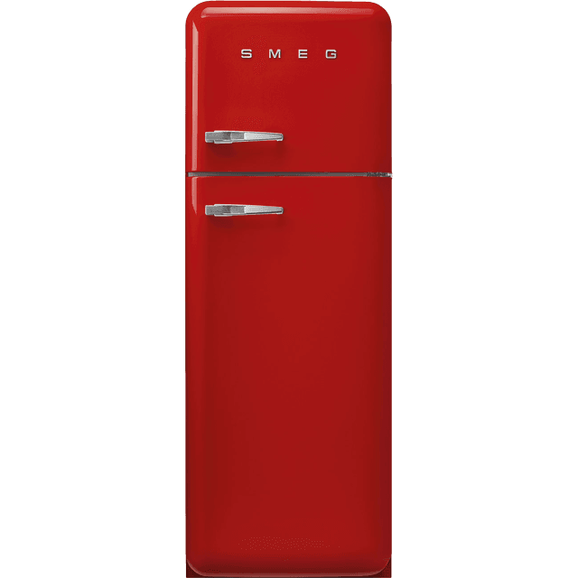 SMEG FAB30RRD6 - Retro Koel-vriescombinatie - 172 cm - Rechtsdraaiende deur - 294 L - Rood