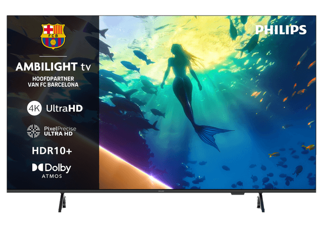 PHILIPS 50PUS8000 - Ultra HD 4K - Led-tv - 50 inch - 2025