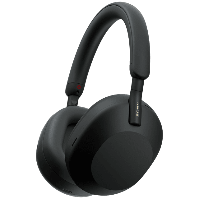 SONY WH-1000XM5SA Soft Case Edition Over-ear Draadloze hoofdtelefoon met Noise-cancelling Zwart