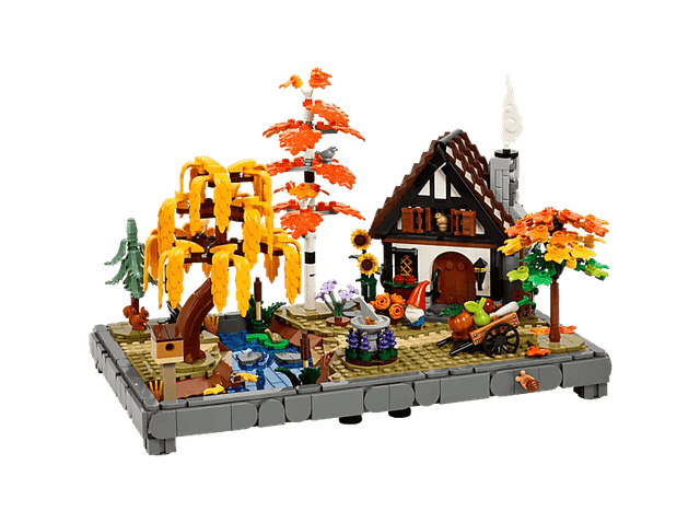 Lego Icons 11372 Herfsttuin Met Cottage Bouwstenen