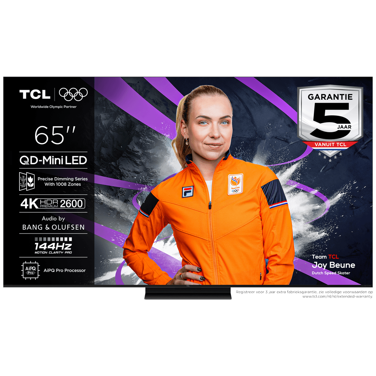 TCL 65C7K - Ultra HD 4K - Mini-led-tv - 65 inch - 2025 — afbeelding 1