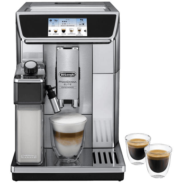 DE LONGHI PrimaDonna Elite ECAM650.85.MS - Volautomatische espressomachine - Zilver