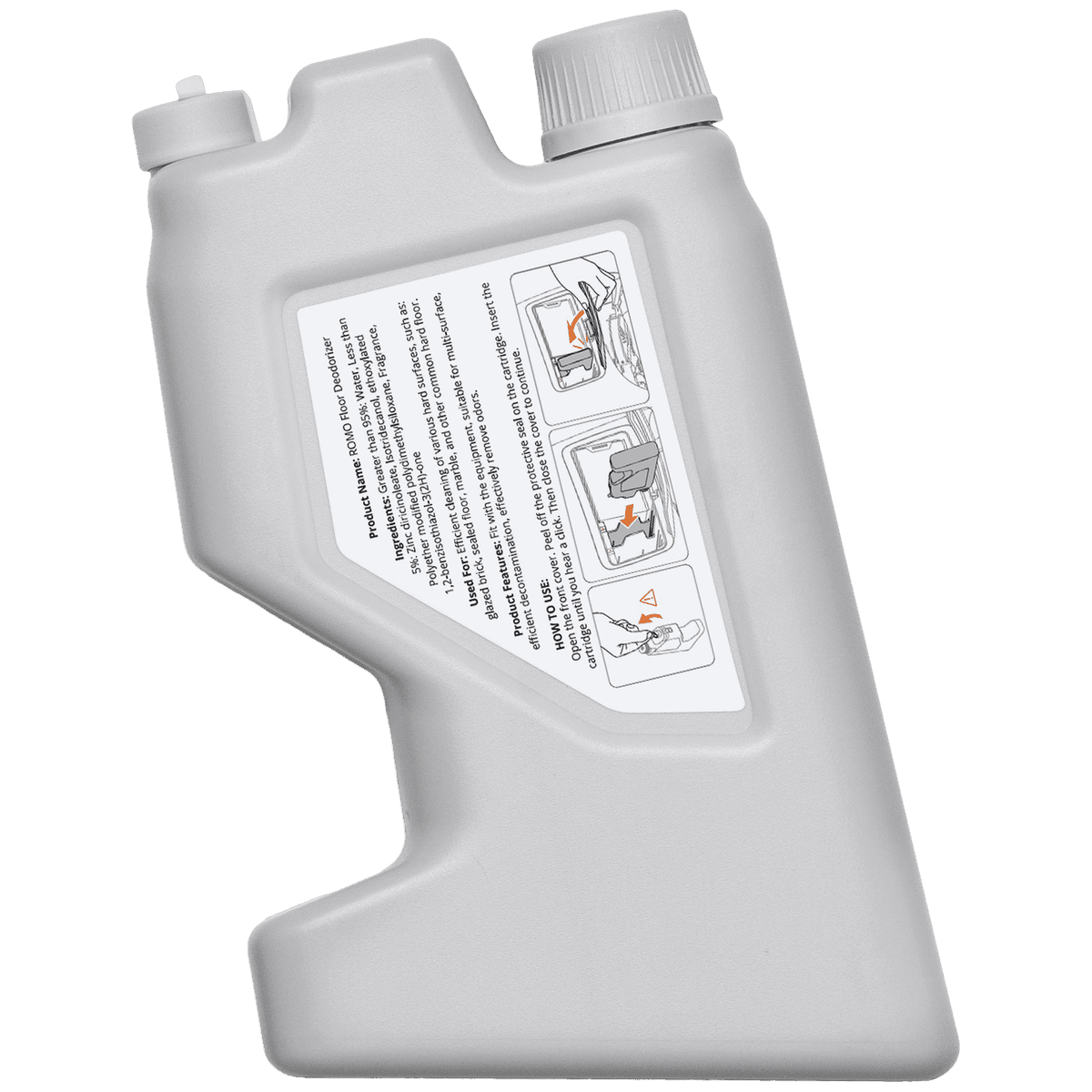 DJI ROMO Floor Deodorizer Vloer ontgeurder Grijs — afbeelding 1