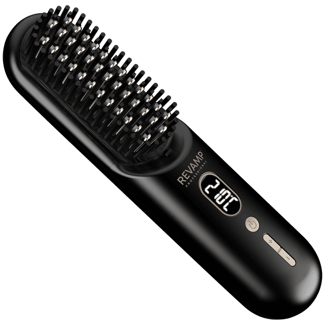 REVAMP BR-1950 - Straight and Go Compact Brush Stijlborstel Zwart