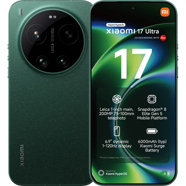XIAOMI 17 Ultra 16GB RAM 512GB ROM - Groen - 512 GB Groen