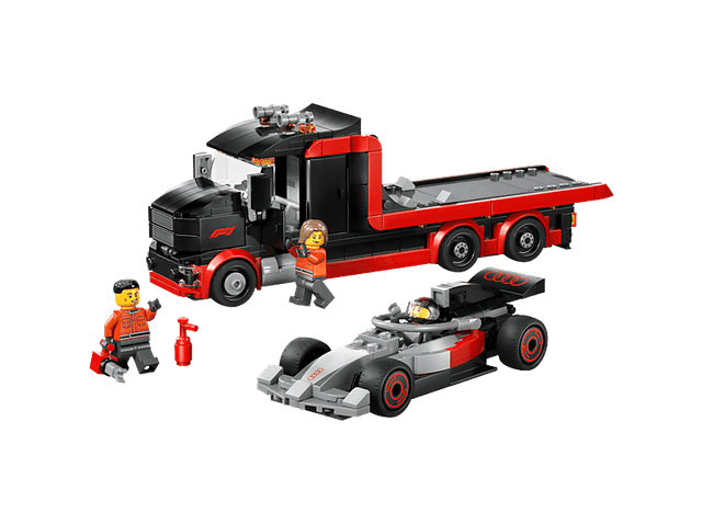 Lego City 60493 F1® Displaytruck Met Audi Racewagen Bouwstenen