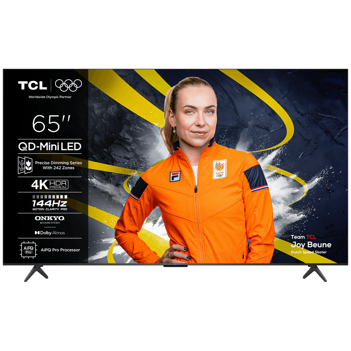 TCL 65C6K - Ultra HD 4K - Mini-led-tv - 65 inch - 2025 — afbeelding 1