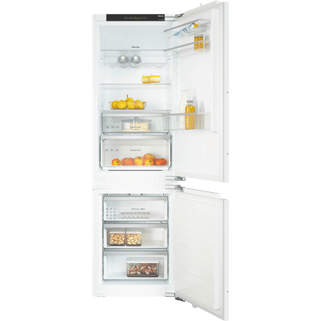 MIELE KDN 7714 E - Inbouw Koel-vriescombinatie - NoFrost - Nishoogte 178 cm Wit