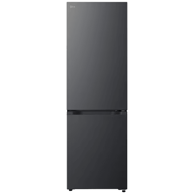 LG GBBSJ10EEP - Koel-vriescombinatie - breedte 59.7 cm - hoogte 187 cm - inhoud 333l - NoFrost Essence Black