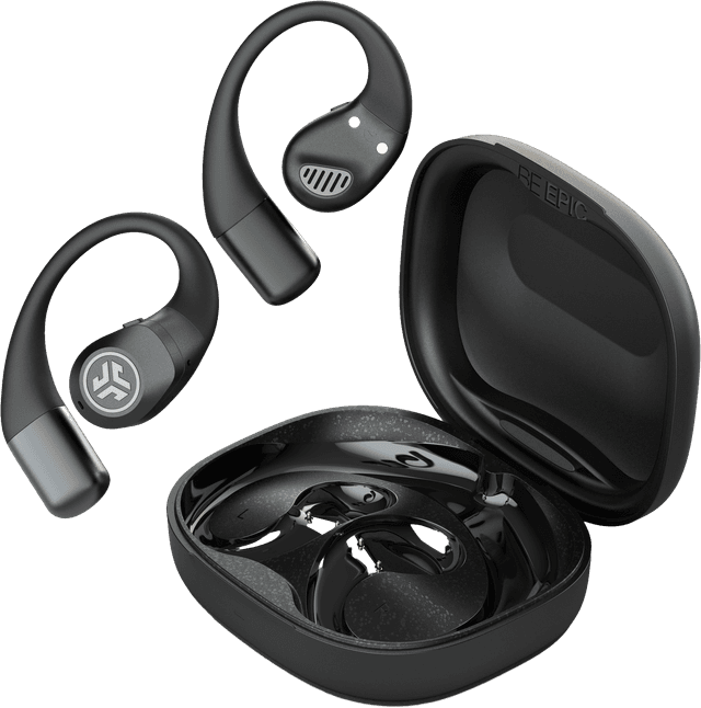 JLAB Epic Open Sport Open-ear Draadloze sport-oordopjes Zwart