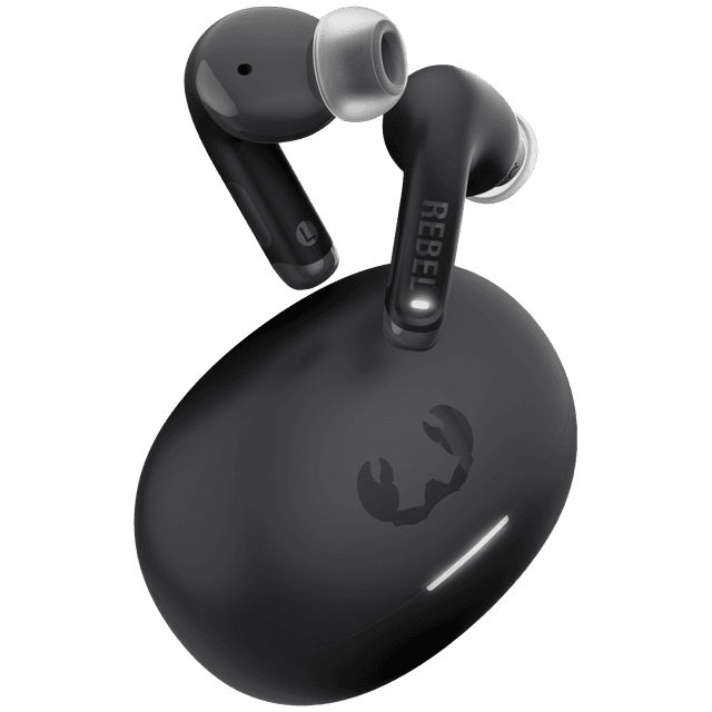 FRESH 'N REBEL Twins Fuse 2 3TW1302RSG In-ear Draadloze oordopjes met Ruisonderdrukking Zwart