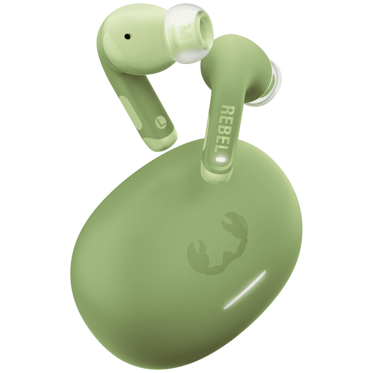 FRESH 'N REBEL Twins Fuse 2 3TW1302RWG In-ear Draadloze oordopjes met Ruisonderdrukking Groen — afbeelding 1