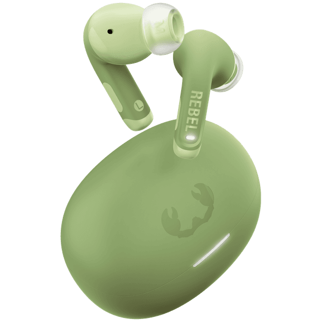 FRESH 'N REBEL Twins Fuse 2 3TW1302RWG In-ear Draadloze oordopjes met Ruisonderdrukking Groen