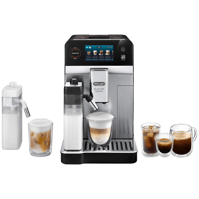 DE LONGHI Eletta Ultra ECAM470.85.MB - Volautomatische espressomachine - Metaal