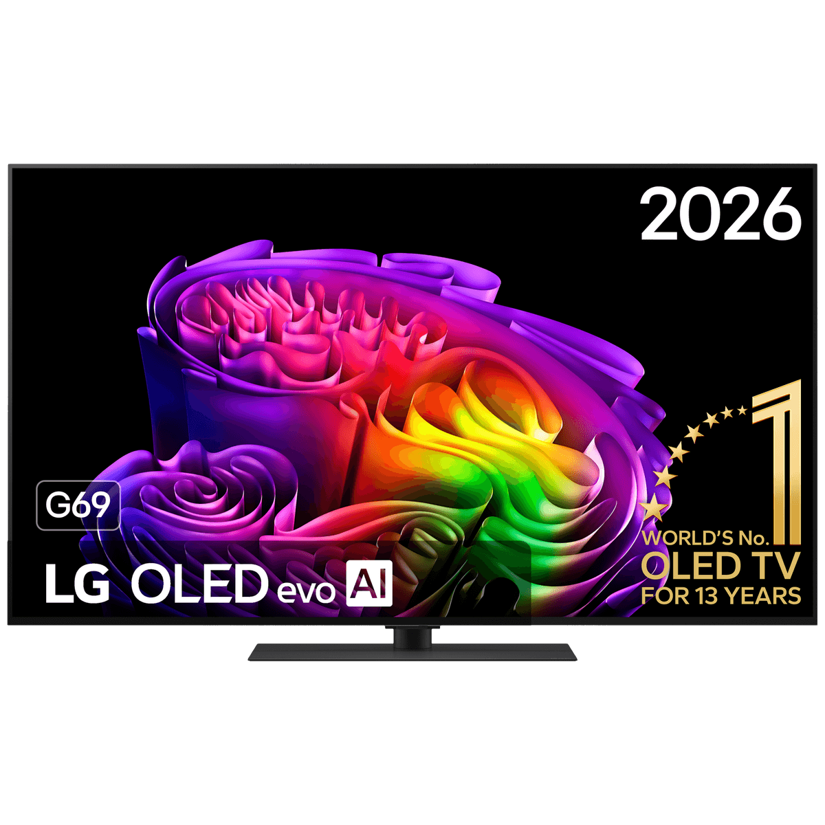 LG Evo AI 55G69LS - Ultra HD 4K - OLED-tv - 55 inch - 2026 — afbeelding 1