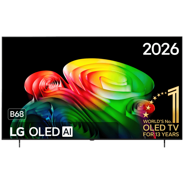 LG AI 77B68LA - Ultra HD 4K - OLED-tv - 77 inch - 2026