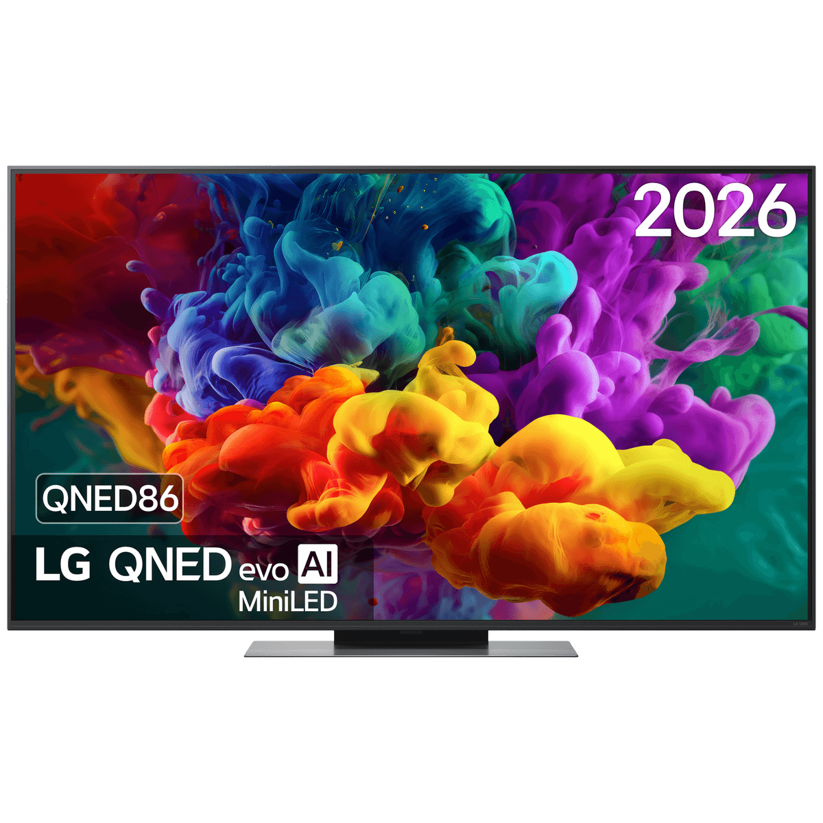 LG Evo AI 55QNED86B6B - Ultra HD 4K - Mini-led-tv - 55 inch - 2026 — afbeelding 1