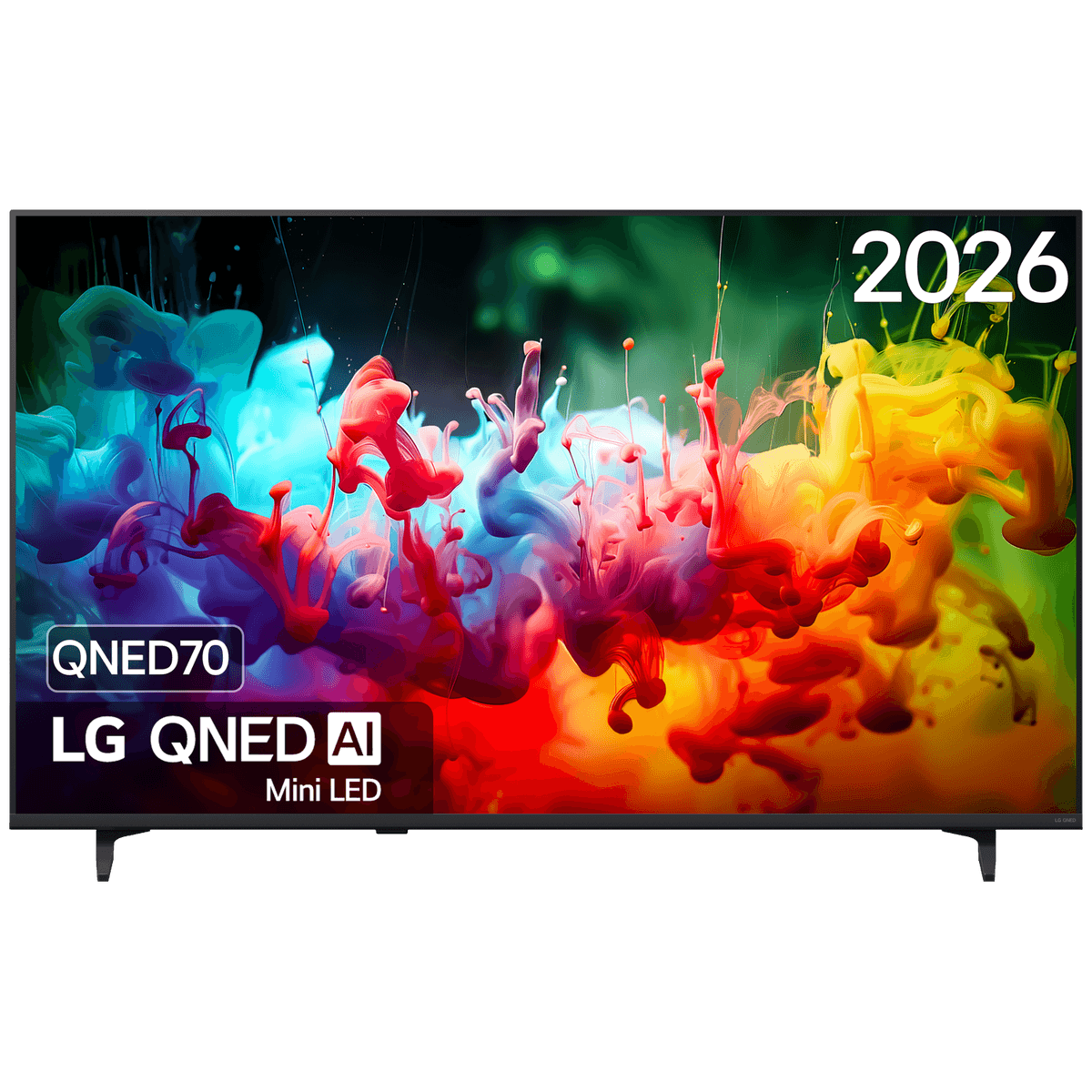LG AI 55QNED70B6C - Ultra HD 4K - Mini-led-tv - 55 inch - 2026 — afbeelding 1