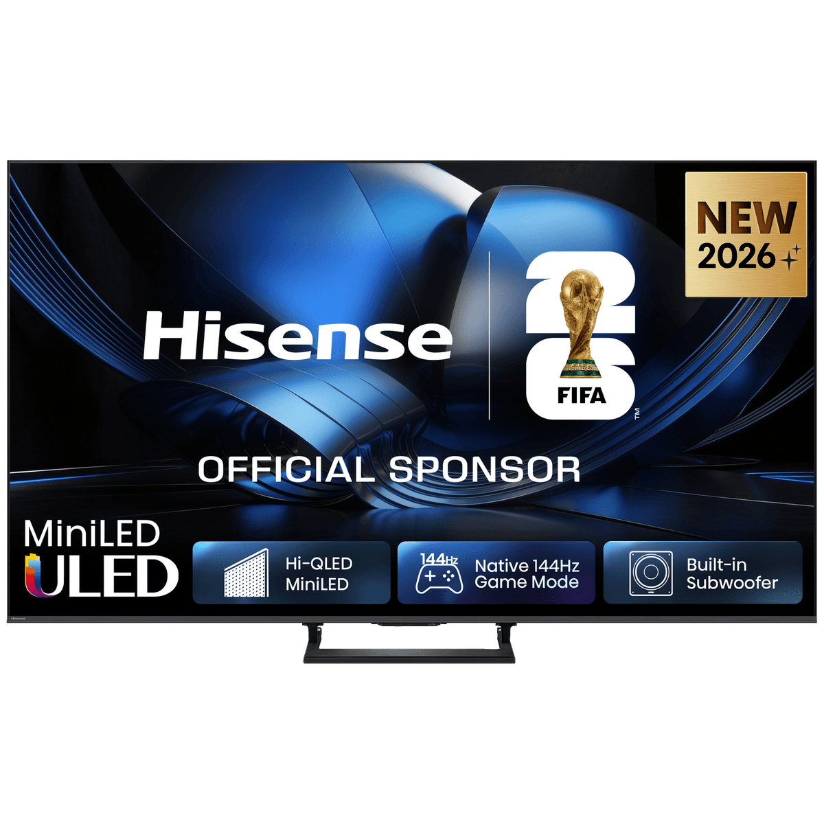 HISENSE 55U7SE - Ultra HD 4K - Mini-led-tv - 55 inch - 2026 — afbeelding 1