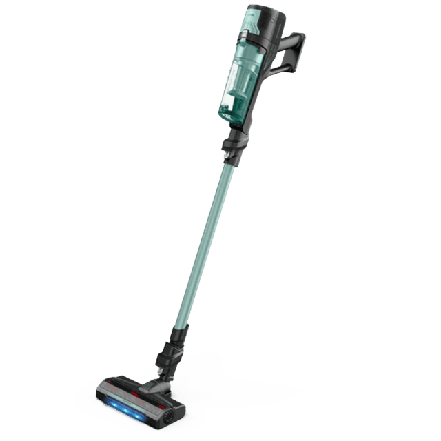 ROWENTA RH1833 X-Force 8.80 - Draadloos - Krachtige Reiniging - 100AW* - Aqua groen en donkergrijs Steelstofzuiger incl. kruimelzuiger Rood