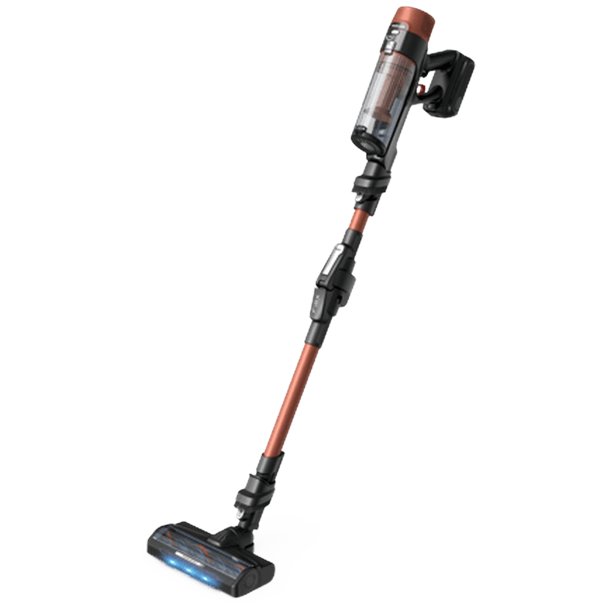 ROWENTA RH7A73 X-Force Flex 10.80 Draadloos - Geschikt voor Huisdieren - Flexibele Buis - Steelstofzuiger incl. kruimelzuiger Copper Orange — afbeelding 1
