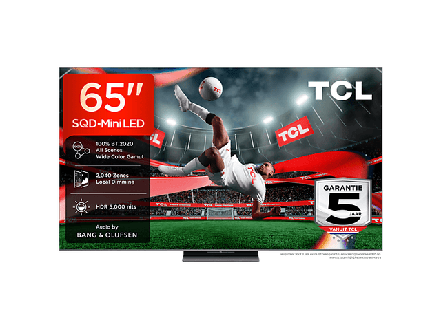 Tcl 65c8l Sqd - Ultra Hd 4k Mini-led-tv 65 Inch 2026