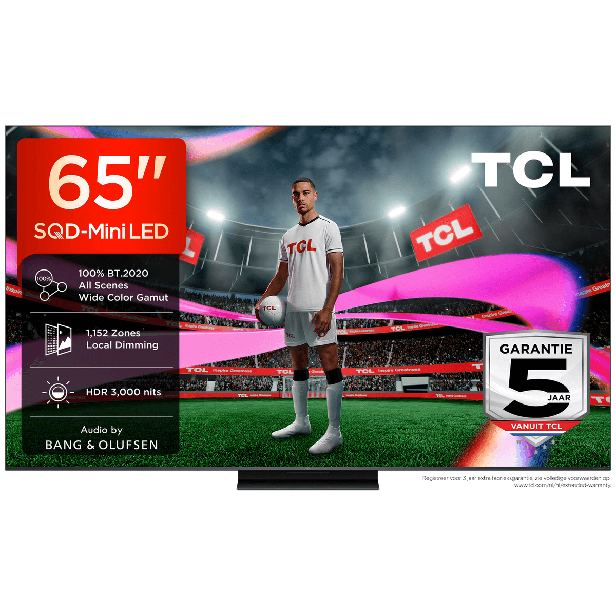 TCL 65C7L SQD - Ultra HD 4K - Mini-led-tv - 65 inch - 2026 — afbeelding 1