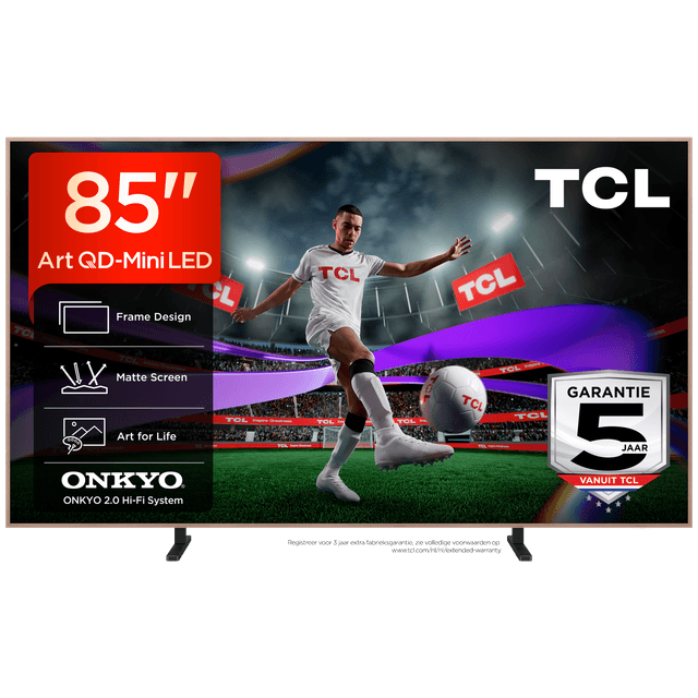 TCL 85A400 Pro - Ultra HD 4K - Mini-led-tv - 85 inch - 2026