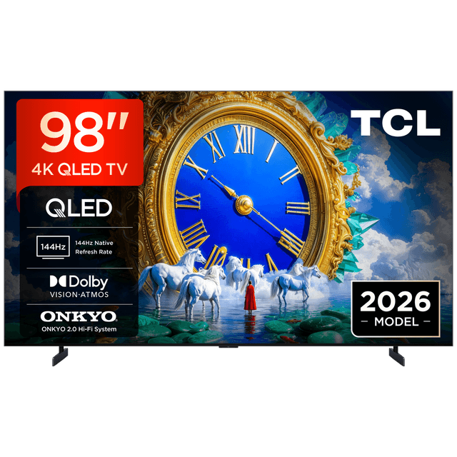 TCL 98A400 - Ultra HD 4K - QLED-tv - 98 inch - 2026