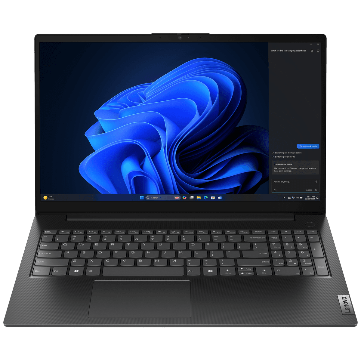 LENOVO V15 G5 IRL - 15.6 inch - Intel Core i5-13420H - 16 GB - 512 GB - Windows 11 Pro — afbeelding 1