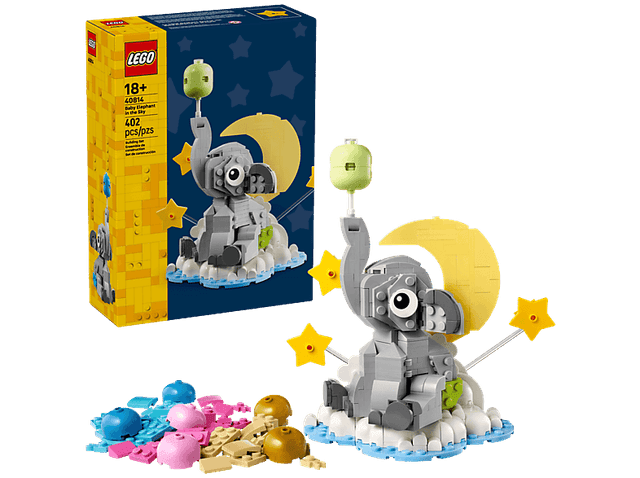 Lego Seasons And Occasions 40814 Babyolifantje Bouwstenen Multicolor