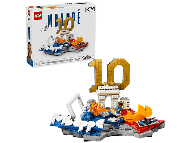 Lego Edition Sports 43013 Kylian Mbappé – Voetbalhoogtepunten Bouwelementen